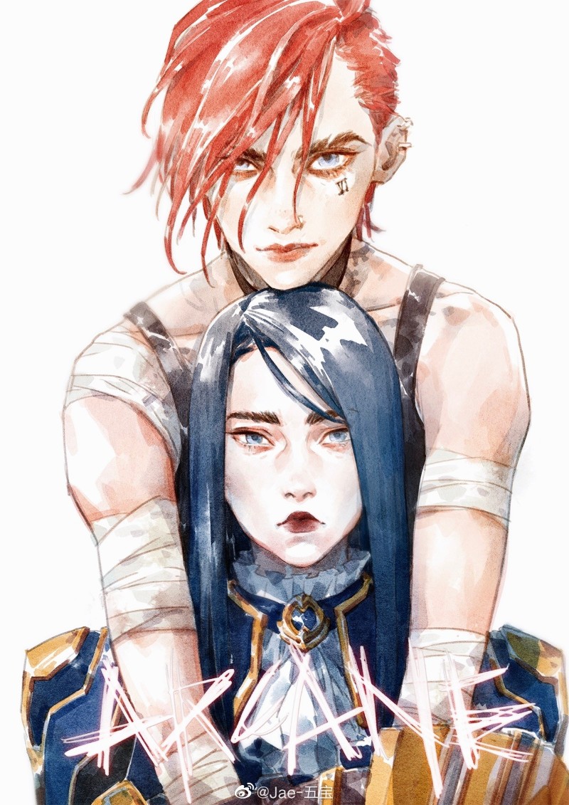 Vi and Caitlyn